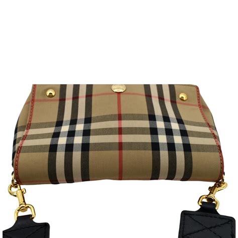 burberry hackberry vintage check crossbody bag beige|Burberry Hackberry Vintage Check Crossbody Bag .